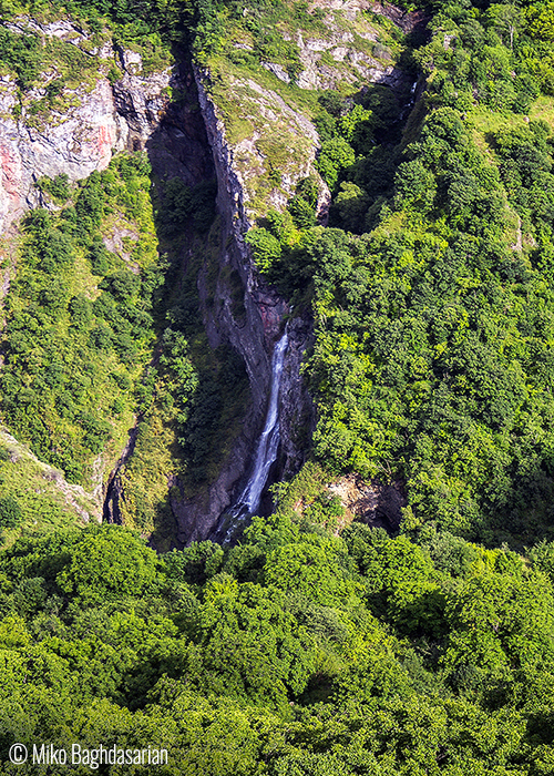 Miko Baghdasarian (Bucharest, Romania). Virgin wilderness, seen from Tatev cable car, South-East Armenia.